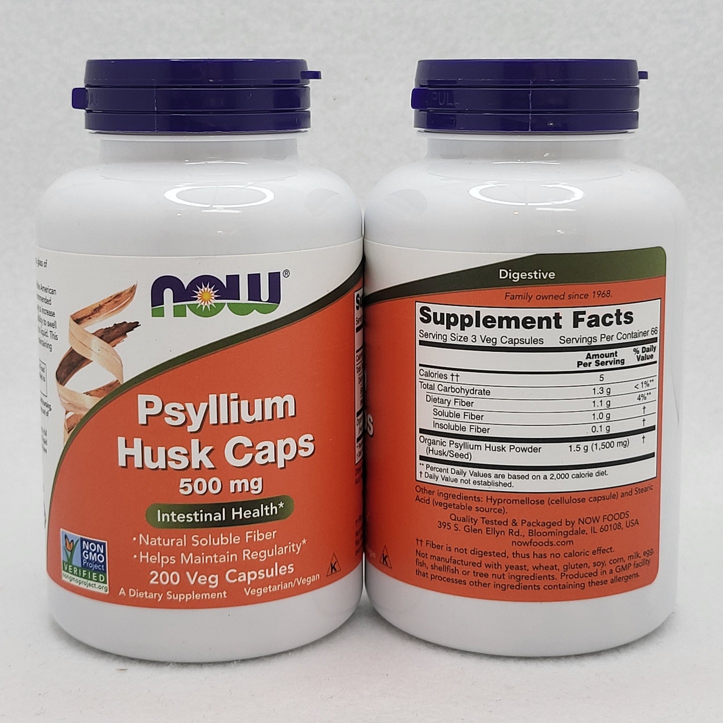 Now Psyllium Husk Caps image 0
