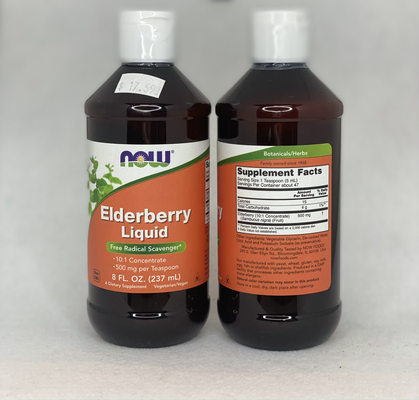 Now Elderberry Liquid image 0