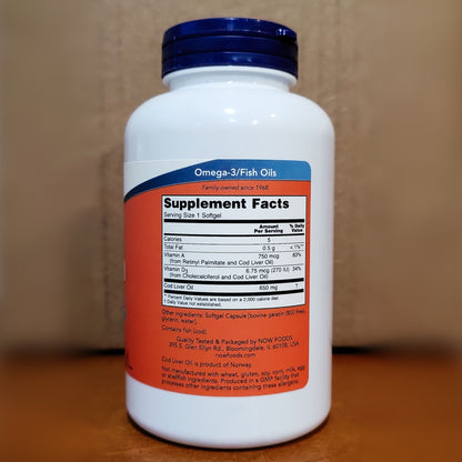 Now - Cod Liver Oil image 1