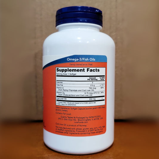 Now - Cod Liver Oil image 1
