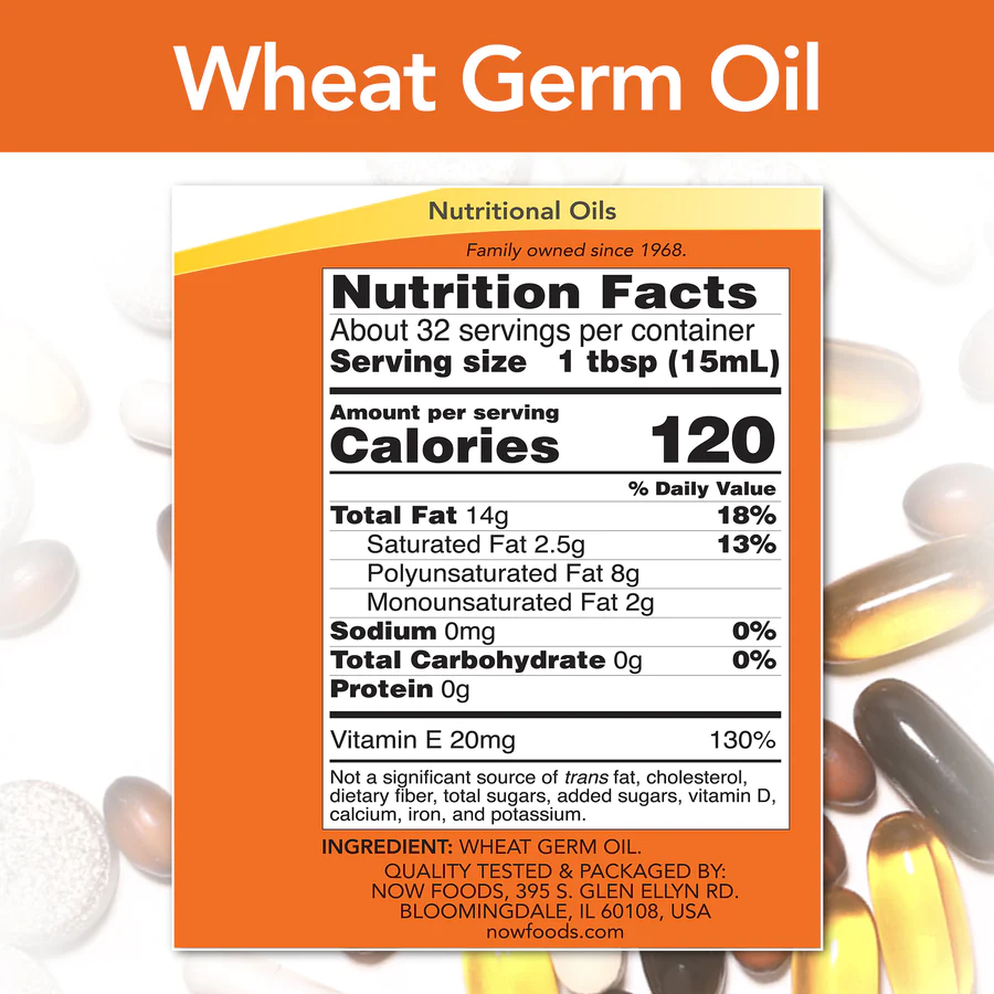 Now Wheat Germ Oil image 1