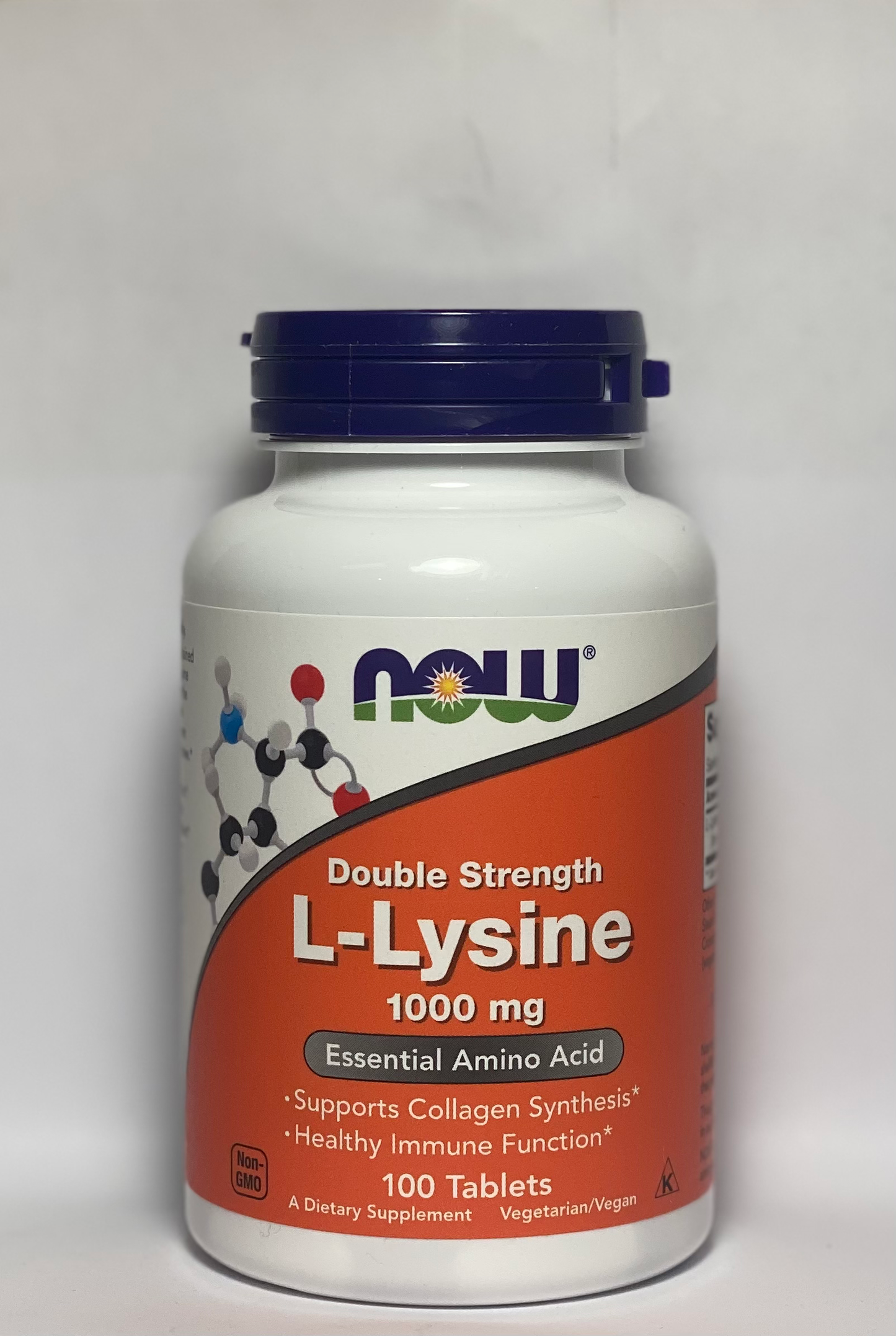 Now L-Lysine Double Strength image 0