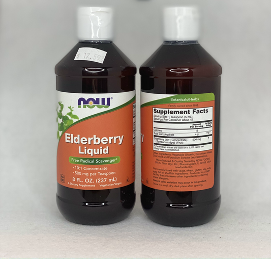 Now Elderberry Liquid image 0