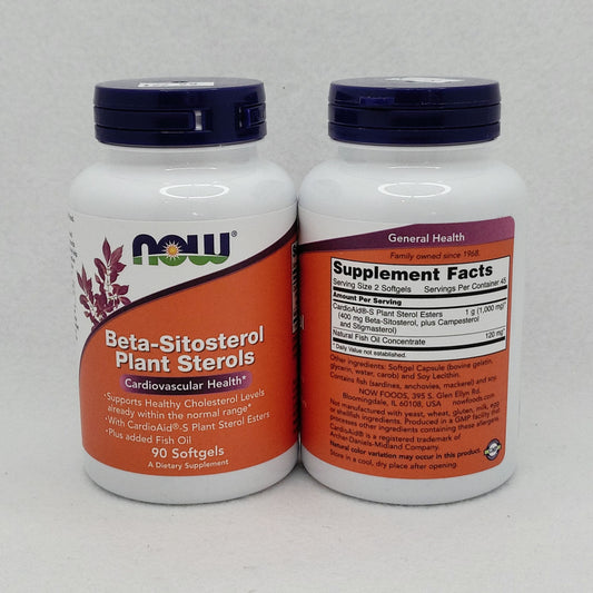 Now Beta-Sitosterol Plant Sterols image 0